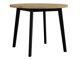 Tafel Victorville 358 (Artisan eiken + Zwart)