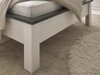 Bed Cirtale 109 (Gebleekt grenen + Antraciet)