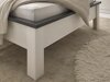 Bed Cirtale 109 (Gebleekt grenen + Antraciet)