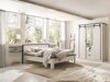 Bed Cirtale 109 (Gebleekt grenen + Antraciet)