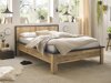 Bed Cirtale 109 (Verouderd hout + Antraciet)