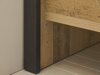 Bed Cirtale 109 (Verouderd hout + Antraciet)