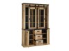 Boekenkast Cirtale 110 (Verouderd hout + Antraciet)
