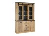 Boekenkast Cirtale 110 (Verouderd hout + Antraciet)