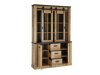Boekenkast Cirtale 110 (Verouderd hout + Antraciet)