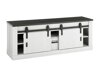 TV-bord Cirtale 112 (Antracit + Bleget fyrretræ)