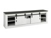 TV-bord Cirtale 113 (Antracit + Bleget fyrretræ)