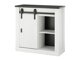 Dressoir Cirtale 119 (Gebleekt grenen + Antraciet)