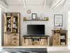 Dressoir Cirtale 119 (Verouderd hout + Antraciet)