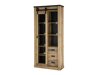 Boekenkast Cirtale 121 (Verouderd hout + Antraciet)
