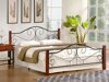 Bed Houston 574 (Kers + Zwart)