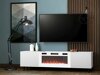 TV-meubel Dicto II (Wit + Zwart)