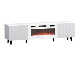 TV-meubel Dicto II (Wit + Zwart)