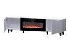 TV-meubel Dicto II (Wit + Zwart)