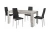 Set de mese Denton 601 (Negru + Argint)