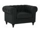 Chesterfield krēsls Cirdoro 102 (Grafīts)