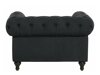 Chesterfield krēsls Cirdoro 102 (Grafīts)