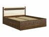 Cama Ophevaru 120 (Crema brillante + April roble)