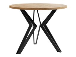 Măsuță de cafea Dearborn 105 (Stejar auriu + Negru)