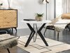Salontafel Dearborn 105 (Wit + Zwart)