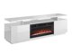 Meuble TV Figura I (Blanc + Blanc brillant)