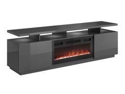 TV-meubel Figura I (Grafiet + Grafiet glanzend)
