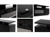 TV-meubel Figura I (Wit + Glanzend wit)