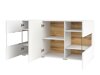 Aparador Revmiru 102 (Blanco + Roble wotan)