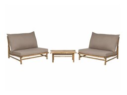 Set vrtnog namještaja Berwyn 1835 (Svijetlo drvo + Taupe)
