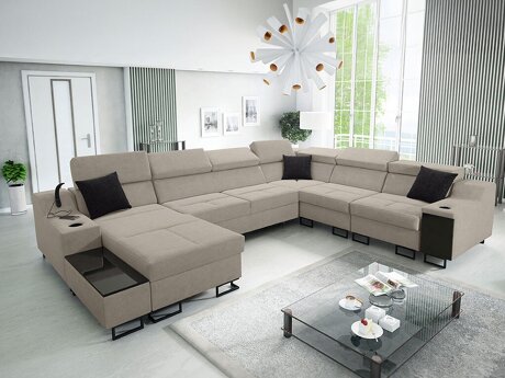 Canapé d'angle Sarasota 160 (Uttario Velvet 2979 + Uttario Velvet 2980)