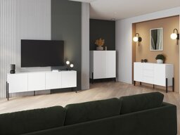 Conjunto para sala de estar Etsore 105 (Branco)