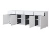 Conjunto para sala de estar Alfere 108 (Branco)