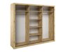 Kledingkast Fresno 101 (Artisan eiken)