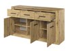 Ladekast Fresno 107 (Artisan eiken)