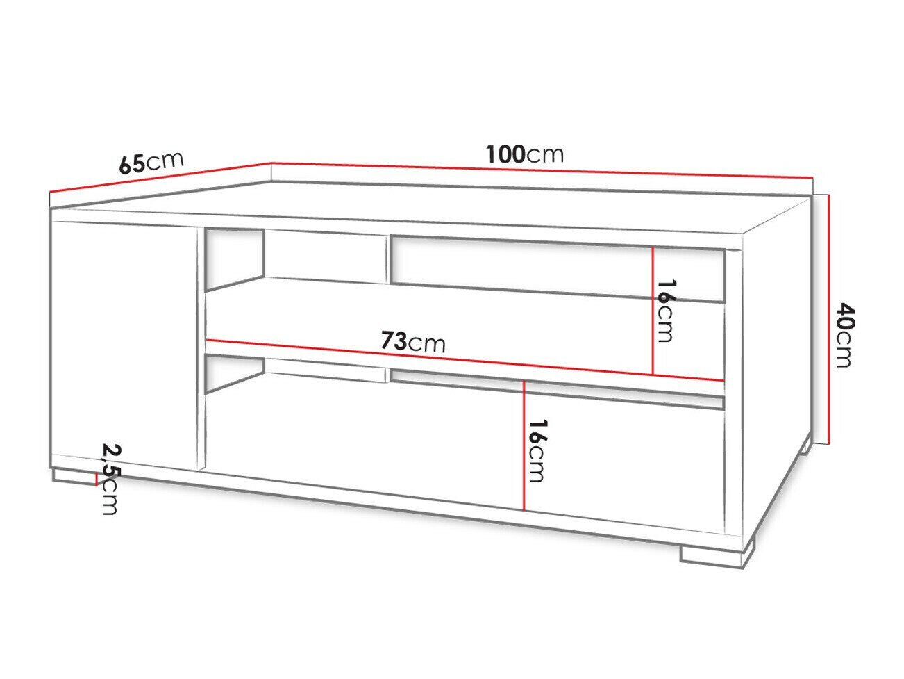 Salontafel Comfivo Casus