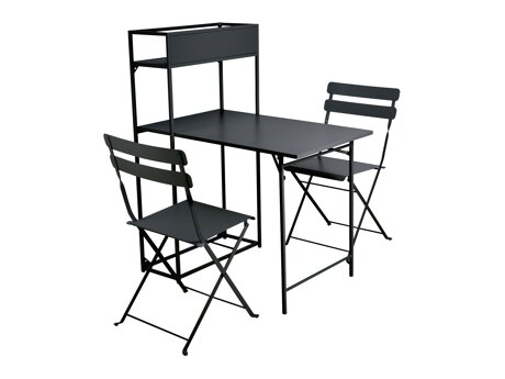 Balkonsæt Richardson 124 (Sort)