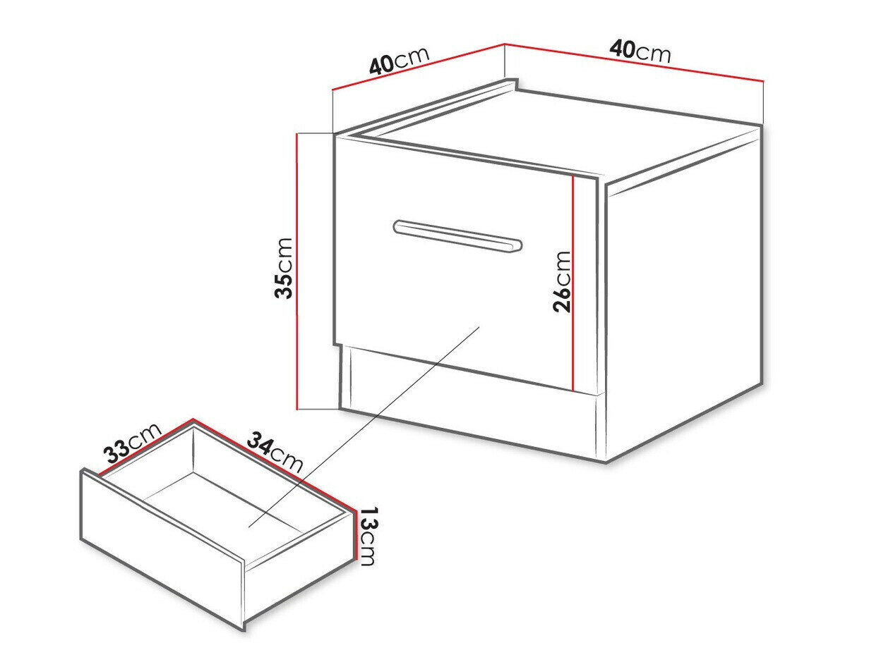 Sengebord Livsori 111