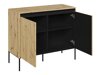 Dressoir Fernolu 101 (Artisan eiken + Zwart)