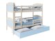 Stapelbed Aurora 102 (Blauw)