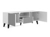 TV-meubel Buffalo 156 (Wit + Zwart)