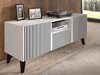TV-meubel Buffalo 156 (Wit + Zwart)