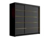 Armoire Closico Plenor VI (Noir)