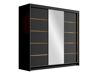 Dulap Closico Plenor VI (Negru)