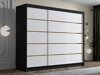 Dulap Closico Veltron II (Negru + Alb)