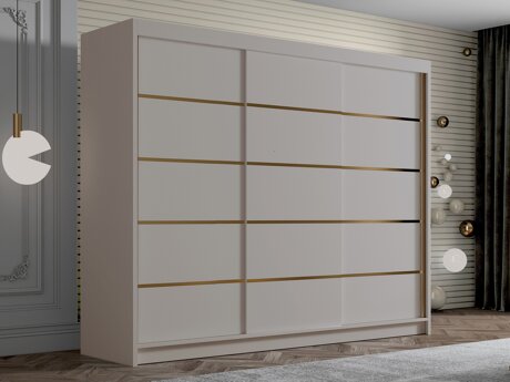 Gardróbszekrény Closico Veltron II (Kasmír)