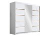 Kledingkast Closico Plenor VI (Wit)