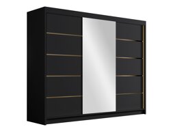Kledingkast Closico Veltron II (Zwart)