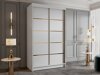 Kledingkast Closico Corden III (Wit)