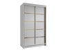 Kledingkast Closico Corden III (Wit)