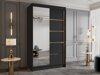 Kledingkast Closico Corden III (Zwart)